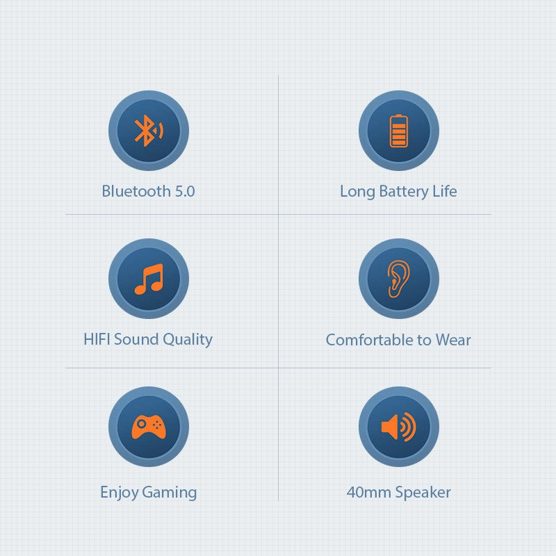 P9 Wireless Bluetooth  With Mic Noise Cancelling Headsets