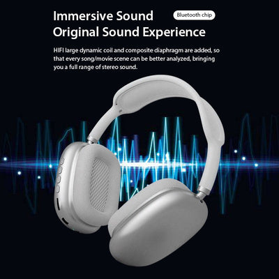 P9 Wireless Bluetooth  With Mic Noise Cancelling Headsets