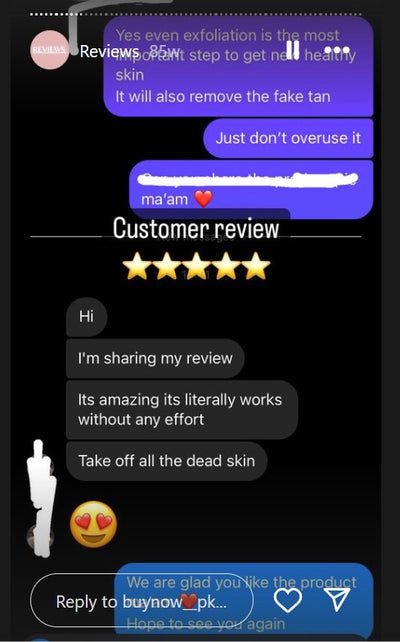 Customer reviews