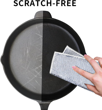 Wire Dishwashing Rag Non Scratch (PACK OF 4PCS)